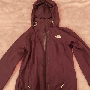 Purple North Face Wind Breaker